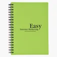 Rubbery Spiral Notebook, 70 Pages — view 3