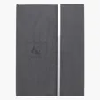 Woodgrain Padfolio with Sticky Notes and Flags