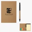 Meeting Mate Notebook with Pen and Sticky Flags — view 3
