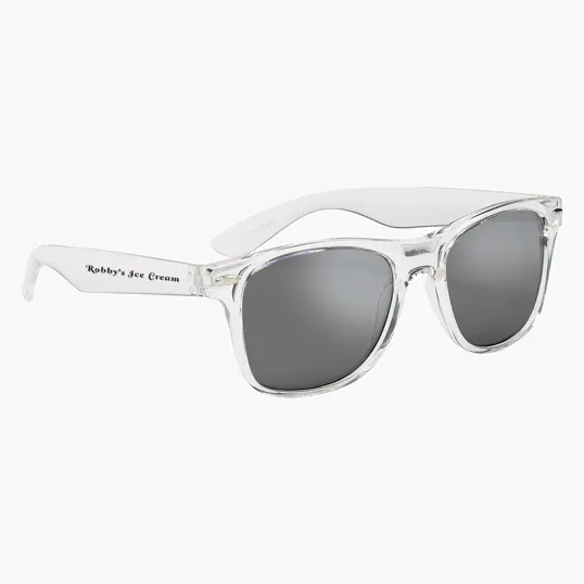 Crystalline Mirrored Malibu Sunglasses — view 5