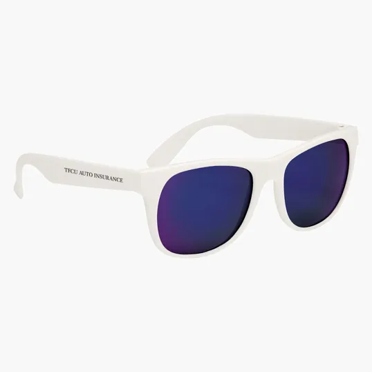 Rubberized Mirrored Sunglasses — view 2