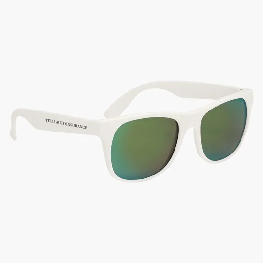 Rubberized Mirrored Sunglasses — view 6