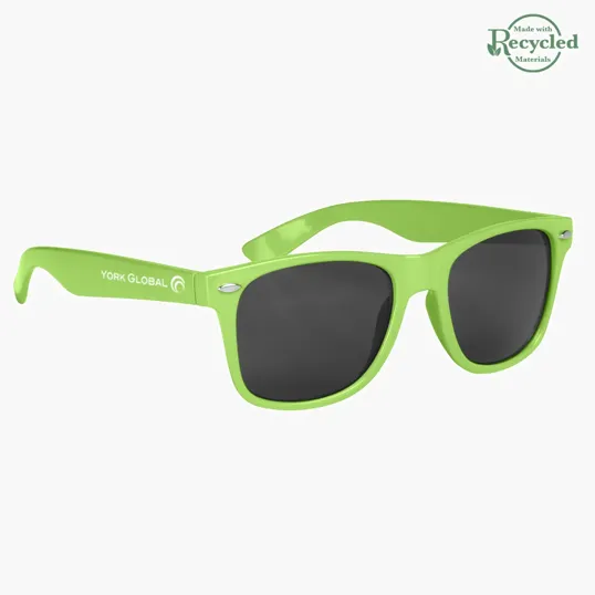 Malibu Recycled ABS Sunglasses with UV400 Lenses — view 6