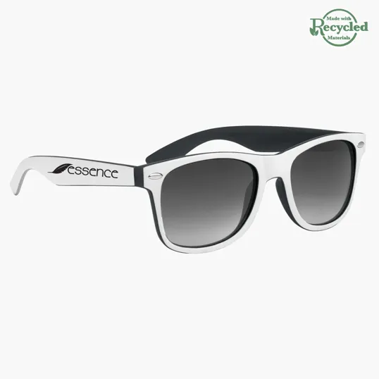 Two-Tone Malibu Sunglasses with Recycled ABS Frames — view 2