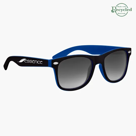 Two-Tone Malibu Sunglasses with Recycled ABS Frames — view 3