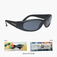 Wraparound Sunglasses with UV400 Lenses