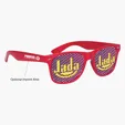 Retro Specs Sunglasses with Pinhole Lens Stickers — view 3
