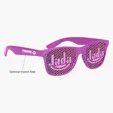 Retro Specs Sunglasses with Pinhole Lens Stickers — view 7