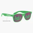 Retro Specs Sunglasses with Pinhole Lens Stickers — view 8