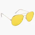 Aviator Sunglasses with UV400 Lenses — view 10