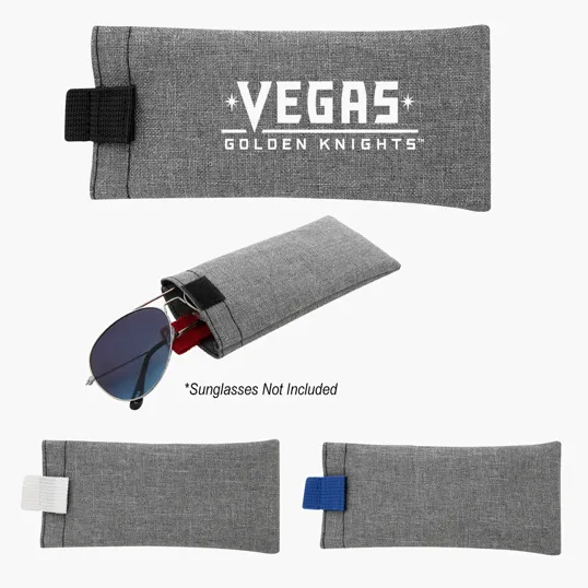 Brighton Heathered Eyeglass Pouch with Attach Loop — view 4