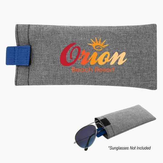 Brighton Heathered Eyeglass Pouch with Attach Loop — view 2