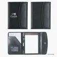 Leather Look 5" x 7" Portfolio with Writing Pad