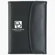 Leather Look 5" x 7" Portfolio with Writing Pad — view 2