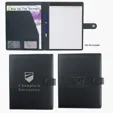 Pebble Grain Portfolio with Writing Pad