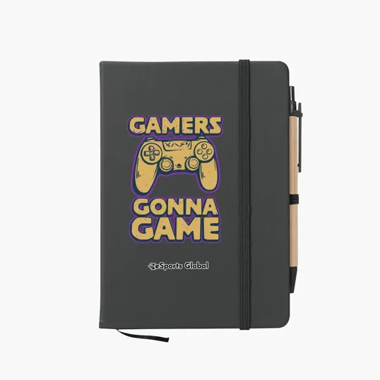 Journal Notebook With Sticky Notes & Flags — view 2