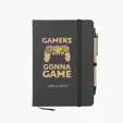 Journal Notebook With Sticky Notes & Flags — view 2