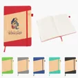 Bamboo Look Journal with Strap Closure — view 6