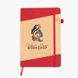 Bamboo Look Journal with Strap Closure — view 5