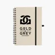 Natural Paper Spiral Notebook, 70 Pages — view 2