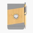Bamboo Look Jotter & Pen — view 3