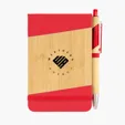 Bamboo Look Jotter & Pen — view 11