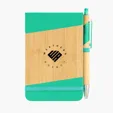 Bamboo Look Jotter & Pen — view 13