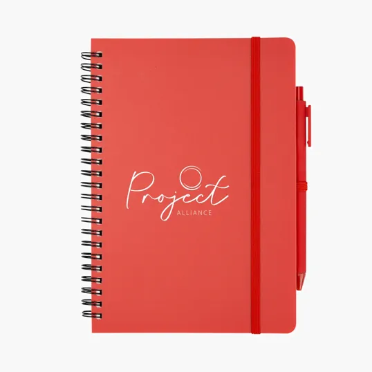 REPREVE® Recycled Spiral Notebook with Pen — view 5