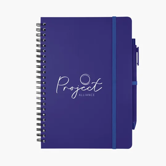 REPREVE® Recycled Spiral Notebook with Pen — view 6