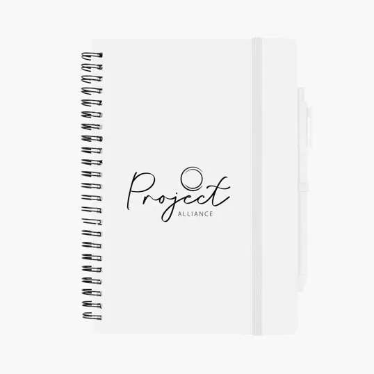 REPREVE® Recycled Spiral Notebook with Pen — view 7