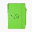 REPREVE® Recycled Spiral Notebook with Pen — view 3