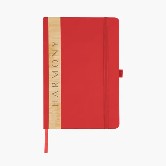 Recycled PU and Bamboo Accent Journal — view 6