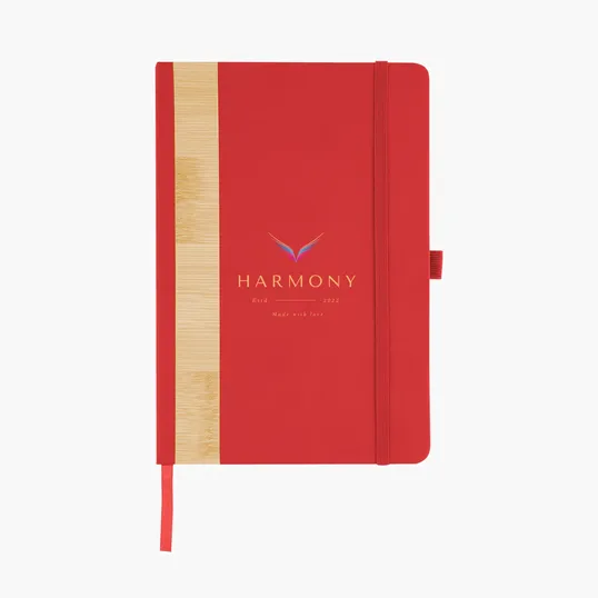 Recycled PU and Bamboo Accent Journal — view 5