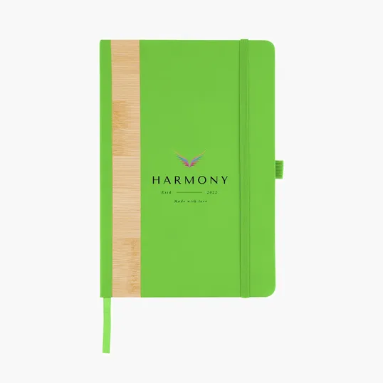 Recycled PU and Bamboo Accent Journal — view 4