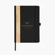 Recycled PU and Bamboo Accent Journal