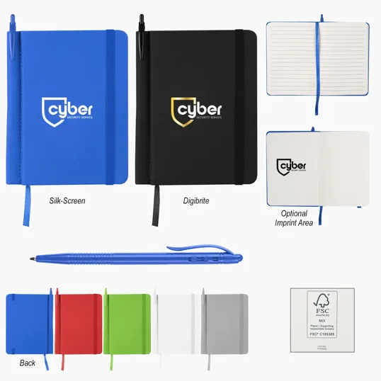 Billie Recycled Jotter with Pen
