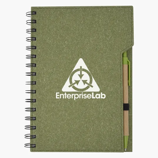 Inspire Spiral Notebook with Pen and Sticky Notes — view 3