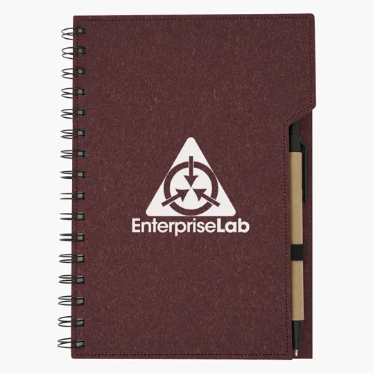 Inspire Spiral Notebook with Pen and Sticky Notes — view 4