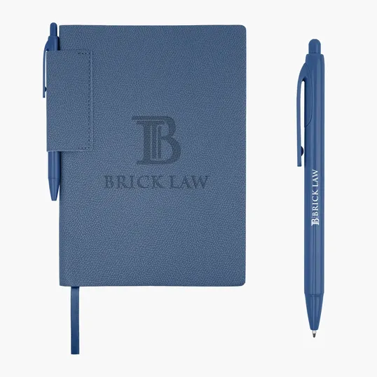Sylvia Journal With Pen, 96 Pages, Recycled PU Cover — view 4