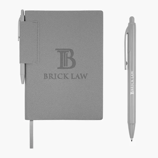 Sylvia Journal With Pen, 96 Pages, Recycled PU Cover — view 3