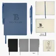 Sylvia Journal With Pen, 96 Pages, Recycled PU Cover