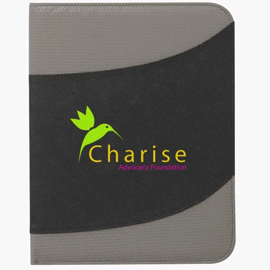 Non-Woven Bubble Padfolio with Writing Pad