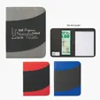 Non-Woven Bubble Padfolio with Writing Pad — view 4