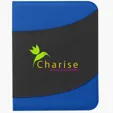 Non-Woven Bubble Padfolio with Writing Pad — view 3