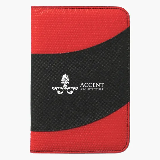 Non-Woven 5" x 7" Bubble Padfolio with Writing Pad — view 2