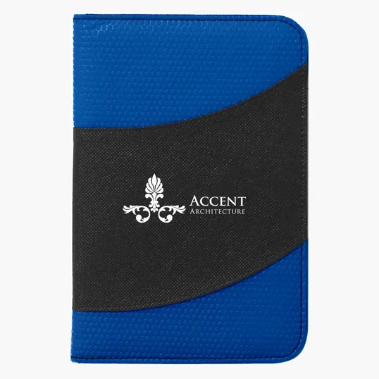 Non-Woven 5" x 7" Bubble Padfolio with Writing Pad — view 3