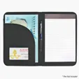 Non-Woven 5" x 7" Bubble Padfolio with Writing Pad — view 4
