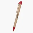 Eco-Inspired Paper Barrel Pen with Wooden Clip — view 5