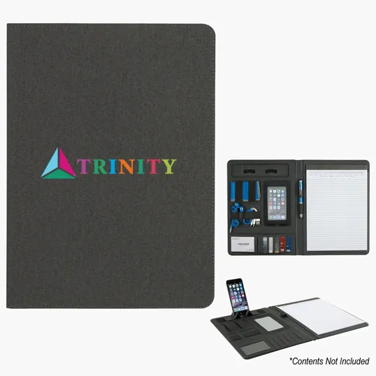 Titan Tech Padfolio with Writing Pad and Tablet Stand