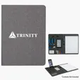 Titan Tech Padfolio with Writing Pad and Tablet Stand — view 4